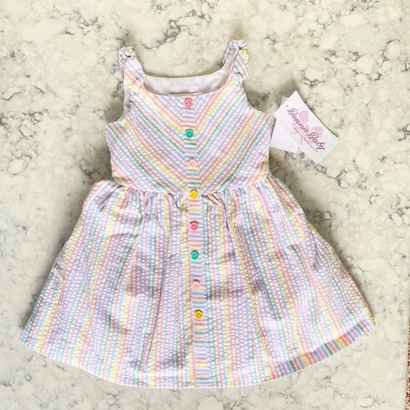 COPY - Bonnie Baby 2 pcs. Set Dress - Picture 1 of 4